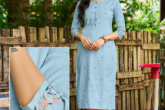 100 Miles Prisha Pure Cotton Kurti Design 01 to 06 Series (1)