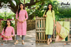 100 Miles Prisha Pure Cotton Kurti Design 01 to 06 Series (4)