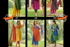 100 Miles Saira Cotton Kurti With Bottom Design 01 to 06 Series (2)