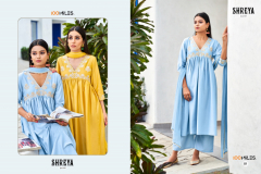 100 Miles Shreya Alia Cut Kurti With Bottom & Dupatta Collection Design 01 to 04 Series (3)