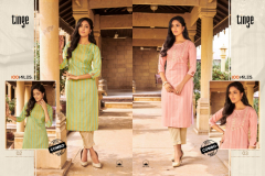 100 Miles Tinge Pure Cotton Kurti With Pant 01 to 04 (1)