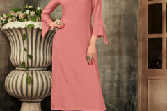 4 Colours Zulfat Reyon Kurti With Sarara Design 8001 to 8006 5