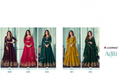 Aashirwad Aditi Real Georgette Salwar Suit Design 8508 to 8512 Series (10)