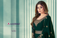 Aashirwad Creation Aditi Georgette Gown Design 8508 to 8512 Series (2)