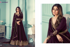 Aashirwad Creation Aditi Georgette Gown Design 8508 to 8512 Series (4)