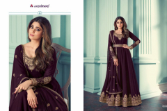 Aashirwad Creation Aditi Georgette Gown Design 8508 to 8512 Series (6)