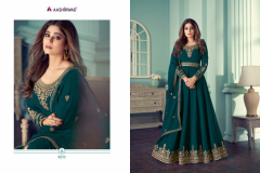 Aashirwad Creation Aditi Georgette Gown Design 8508 to 8512 Series (8)