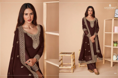 Aashirwad Creation Alfaaz Real Georgette Salwar Suit Design 8559 to 8566 Series (5)