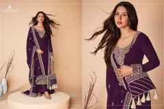 Aashirwad Creation Alfaaz Real Georgette Salwar Suit Design 8559 to 8566 Series (7)