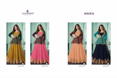 Aashirwad Creation Anika Georgette Salwar Suit Design 8571 to 8574 Series (8)