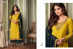 Aashirwad Creation Crystal Georgette Salwar Suit Design 8429 to 8433 Series (11)