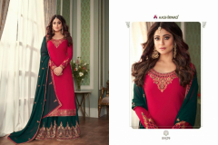 Aashirwad Creation Crystal Georgette Salwar Suit Design 8429 to 8433 Series (4)