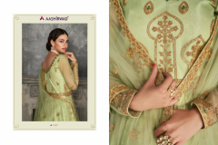 Aashirwad Creation Kaira Butterfly Net Anarkali Long Designer Suit (5)