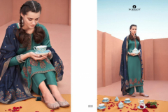 Aashirwad Creation Mor Bagh Chandrakanta Jam Premium Silk Design 8325 to 8330 6