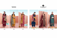 Aashirwad Creation Mor Bagh Chandrakanta Jam Premium Silk Design 8325 to 8330