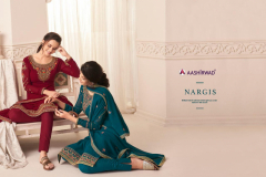 Aashirwad Creation Nargis Straight Suit Design 8376-8379 Series (3)