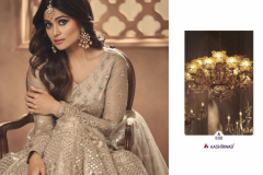 Aashirwad Creation Sanjana Designer Gown Design 3896 to 8399 Series (5)