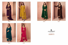 Aashriwad Creation Aakriti Georgette Salwar Suits Design 8636 to 8641 Series (11)