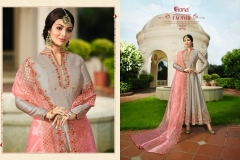 Aayesha Kali By Fiona Satin Georgette Suits 1