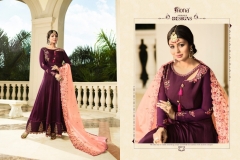 Aayesha Kali By Fiona Satin Georgette Suits 2