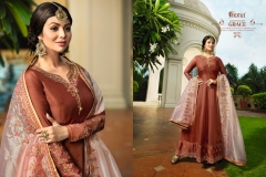 Aayesha Kali By Fiona Satin Georgette Suits 3