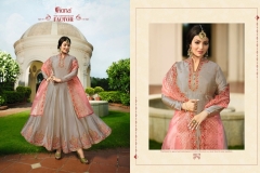 Aayesha Kali By Fiona Satin Georgette Suits 9`