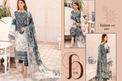 Agha Noor Jainee Vol 06 Lawn Cotton Pakistani Suits Collection Design 6001 to 6006 Series (7)