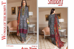 Agha Noor Shiddat Vol 03 Jam Satin Cotton Pakistani Suits Collection Design 3001 to 3010 Series (10)