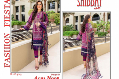 Agha Noor Shiddat Vol 03 Jam Satin Cotton Pakistani Suits Collection Design 3001 to 3010 Series (12)