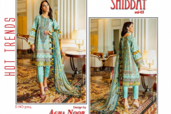 Agha Noor Shiddat Vol 03 Jam Satin Cotton Pakistani Suits Collection Design 3001 to 3010 Series (13)