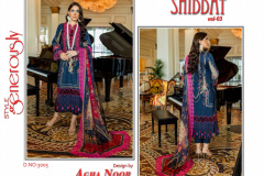 Agha Noor Shiddat Vol 03 Jam Satin Cotton Pakistani Suits Collection Design 3001 to 3010 Series (3)