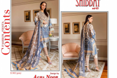 Agha Noor Shiddat Vol 03 Jam Satin Cotton Pakistani Suits Collection Design 3001 to 3010 Series (4)