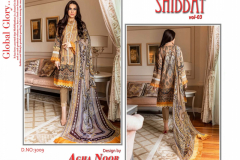 Agha Noor Shiddat Vol 03 Jam Satin Cotton Pakistani Suits Collection Design 3001 to 3010 Series (6)