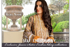 Agha Noor Shiddat Vol 03 Jam Satin Cotton Pakistani Suits Collection Design 3001 to 3010 Series (9)