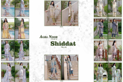 Agha Noor Shiddat Vol 10 Jam Satin Salwar Suit Design 1051 to 1060 Series (11)