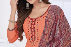 AL Karam Diamond Self Embroidery Work Cotton Salwar Suits Collection Design 4001 to 4010 Series (11)