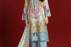 Al Karam Vol 06 Kesariya Prints Pakisatni Salwar Suits Collection Design 6001 to 6006 Series (11)