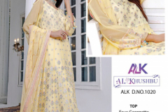 AL Khusbhu Vol 3 Pakistani Salwar Suit Design 1020 to 1022 Series (3)
