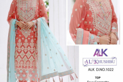 AL Khusbhu Vol 3 Pakistani Salwar Suit Design 1020 to 1022 Series (4)