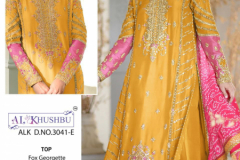 Al Khushbu D.No 3041 Designer Pakistani Suits Design 3014E to 3014G Series (4)