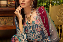 AL Khushbu Vol 2 Geogette Pakistani Salwar Suit Design 1011 to 1012 Series (1)