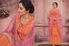 Alisa Vol 3 Pure Jam Silk Cotton Kesari Trendz Suits 3