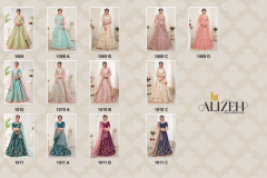 Alizeh Engagement Colours Plus Designer Lehenga Choli Design 1009 to 1011C Series (36)