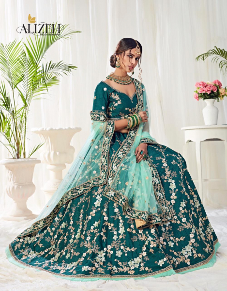 Engagement Wear Designer Lehenga Choli | Wedding Shaadi Party Dress