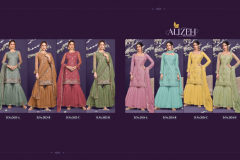 Alizeh Murad Vol 5 Net Sharara Salwar Suit Design 2023-A to 2024-D Series (10)