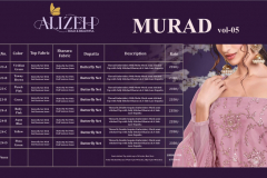 Alizeh Murad Vol 5 Net Sharara Salwar Suit Design 2023-A to 2024-D Series (12)
