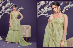 Alizeh Murad Vol 5 Net Sharara Salwar Suit Design 2023-A to 2024-D Series (6)