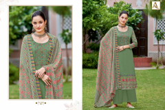Alok Suit Anaisha Zam Cotton Digital Print Salwar Suits Collection Design 1033-001 to 1033-008 Series (8)