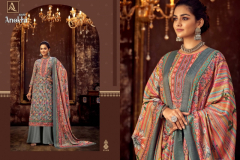 Alok Suit Anokhi Pure Pashmina Salwar Suits Design 071-001 to 071-010 Series (2)