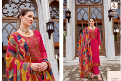 Alok Suit Baani Edition 5 Pure Jam Printed Salwar Suits Collection Design H-1264-001 to H-1264-008 Series (3)